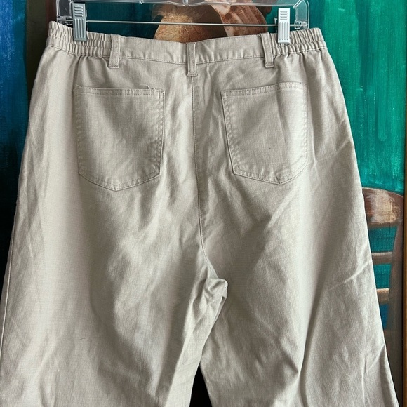 Ruby Rd. Cream Straight Leg Pants 12P - Picture 7 of 16
